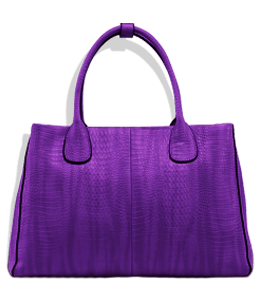 Purple color handbag for women
