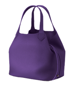 Purple color ladies daily use handbag