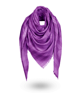 Purple color printed stole