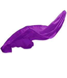 Purple color silk fabric