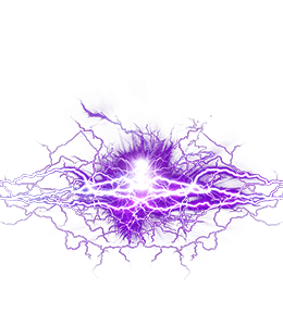 Purple lightning