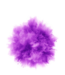 Purple Smoke Explosion