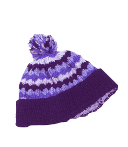 Purple Winter hat