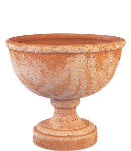 Red earthen cup
