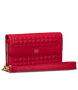 Red fashion wallet for women
