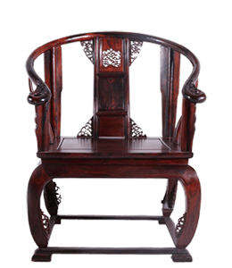 Red mahogany chair