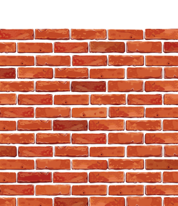 Reddish brown bricks