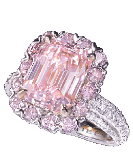 Ring of Pink Morganite