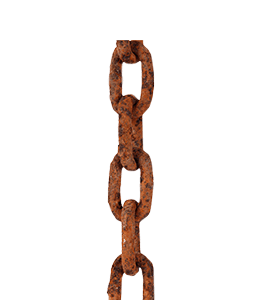 Rusty Iron Chain
