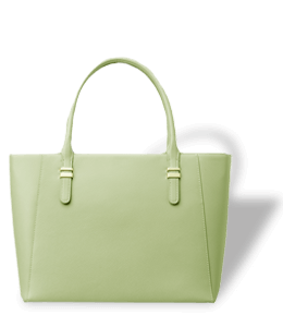 Seafoam green color ladies handbag