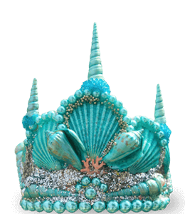 Seashell tiara
