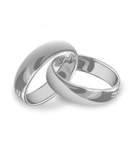 Silver rings/bands