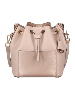 Soft beige color handbag