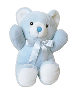 Soft blue color teddy bear for kids