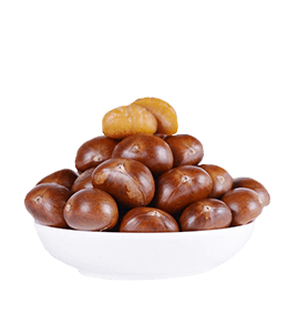 Steamed chestnuts