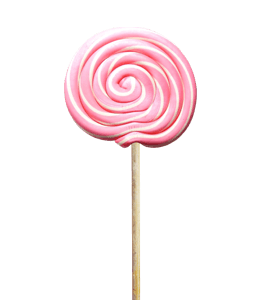 Sweet pink blow pops