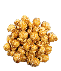 Tasty caramel popcorn