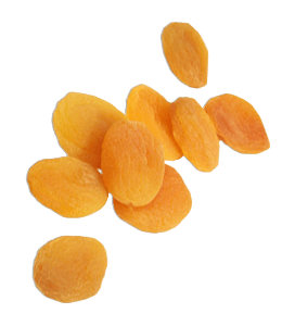 Tasty dried apricots