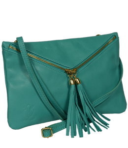 Teal fanny pack