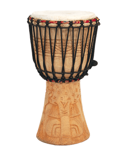 Traditional panlogo drum