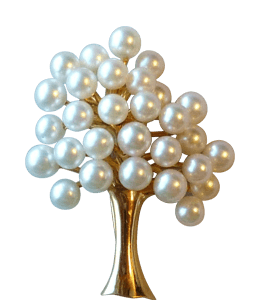 Tree of gold and pearl