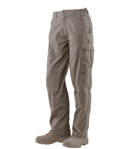 Trendy khaki cargo pant and shoes