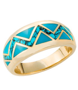 Turquoise blue ring