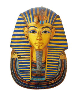 Tutankhamen gold mask