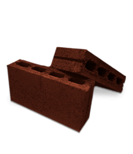 Two brown bricks