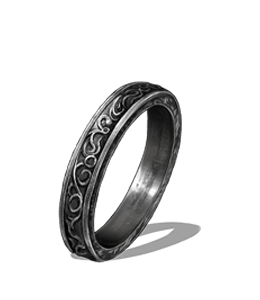 Wedding ring of a soilder
