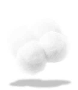 White cotton cloud