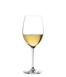 White wine in Glass
