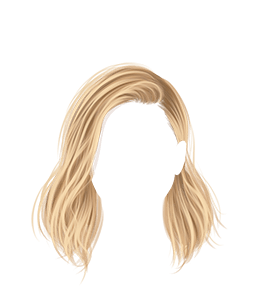 Woman's blonde hair