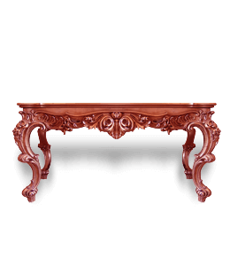 Wooden carved table