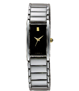 Wrist Watch with Black Dial