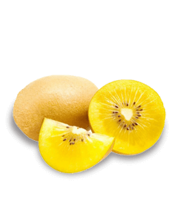 Yellow kiwi fruit